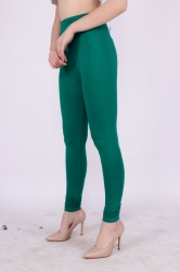 Forest Green Churidar Leggings